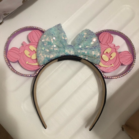 Accessories - Fall Halloween Disney inspired pumpkin headband ears